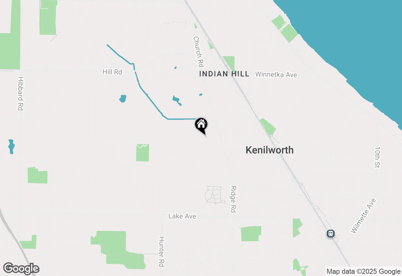 Map of 2042 Beechwood Avenue, Wilmette, IL 60091