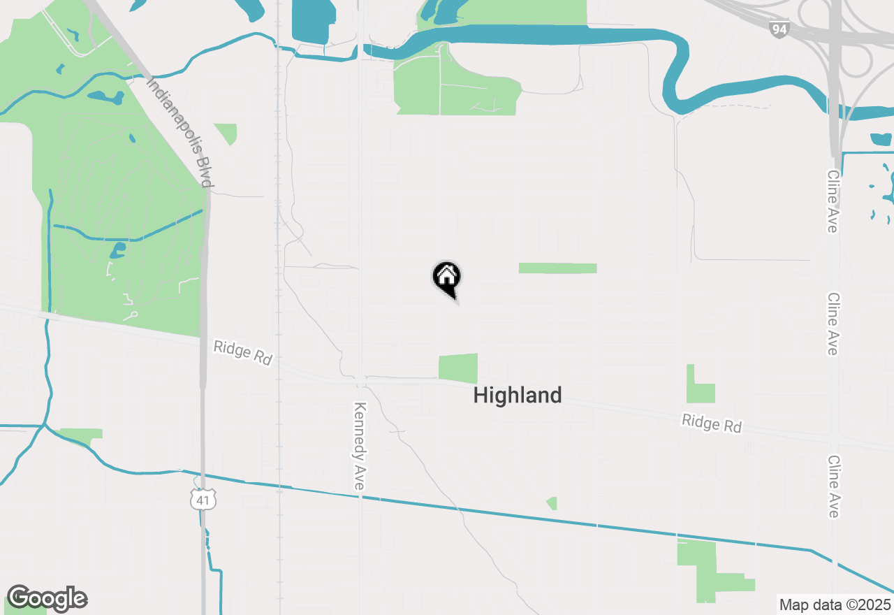 Map of 3011 Garfield Avenue, Highland, IN 46322