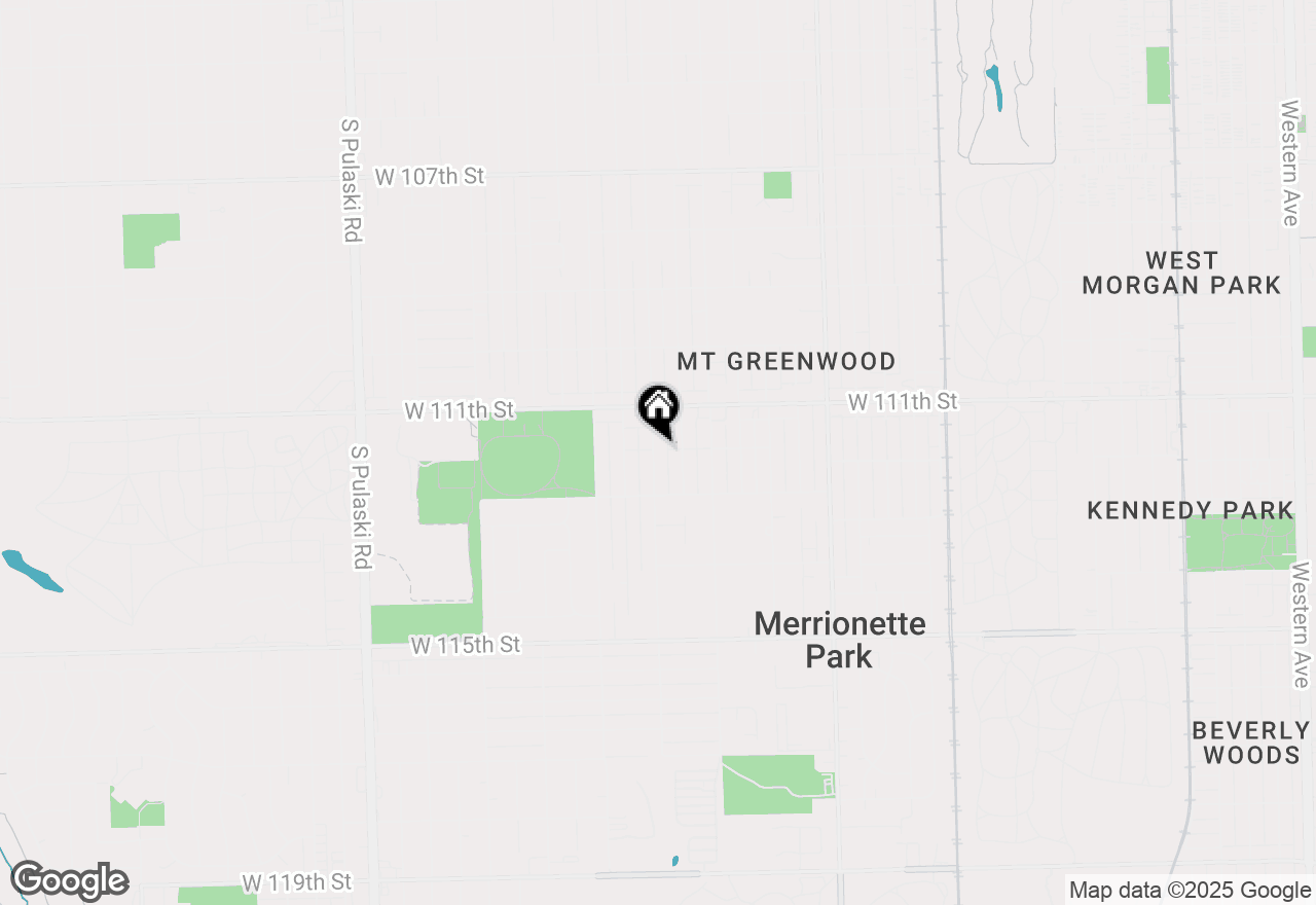 Map of 11147 S Saint Louis Avenue, Chicago, IL 60655