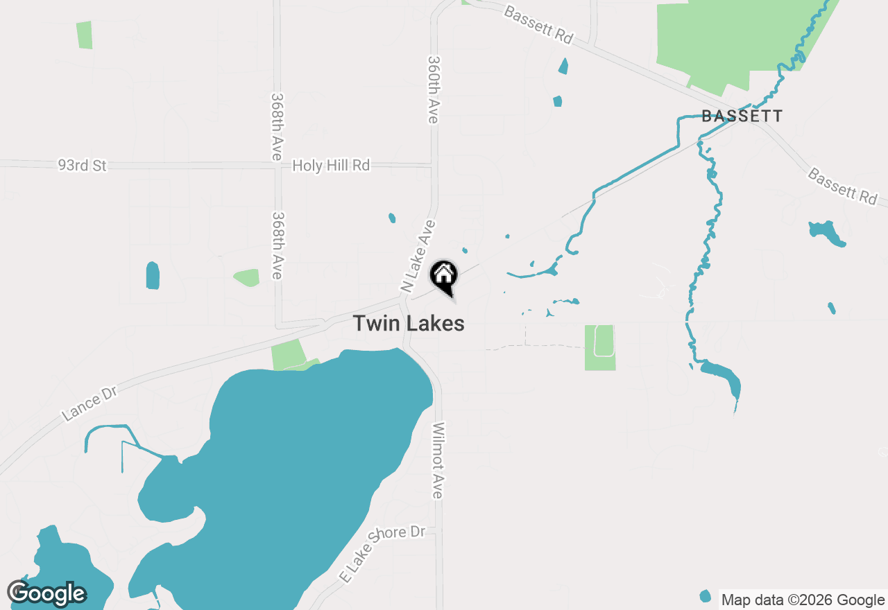 Map of 559 Gatewood Dr, Twin Lakes, WI 53181