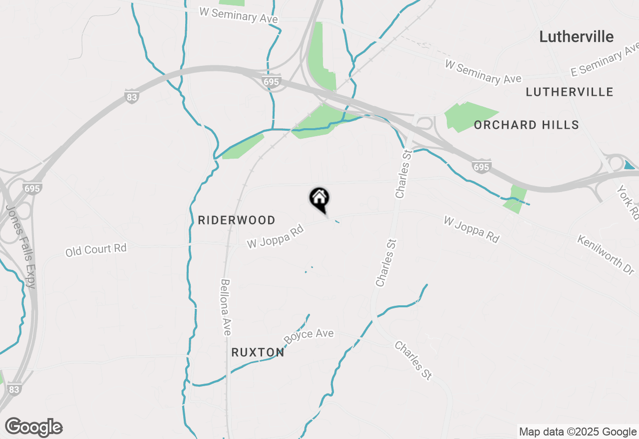 Map of 1424 W Joppa Road, Towson, MD 21204