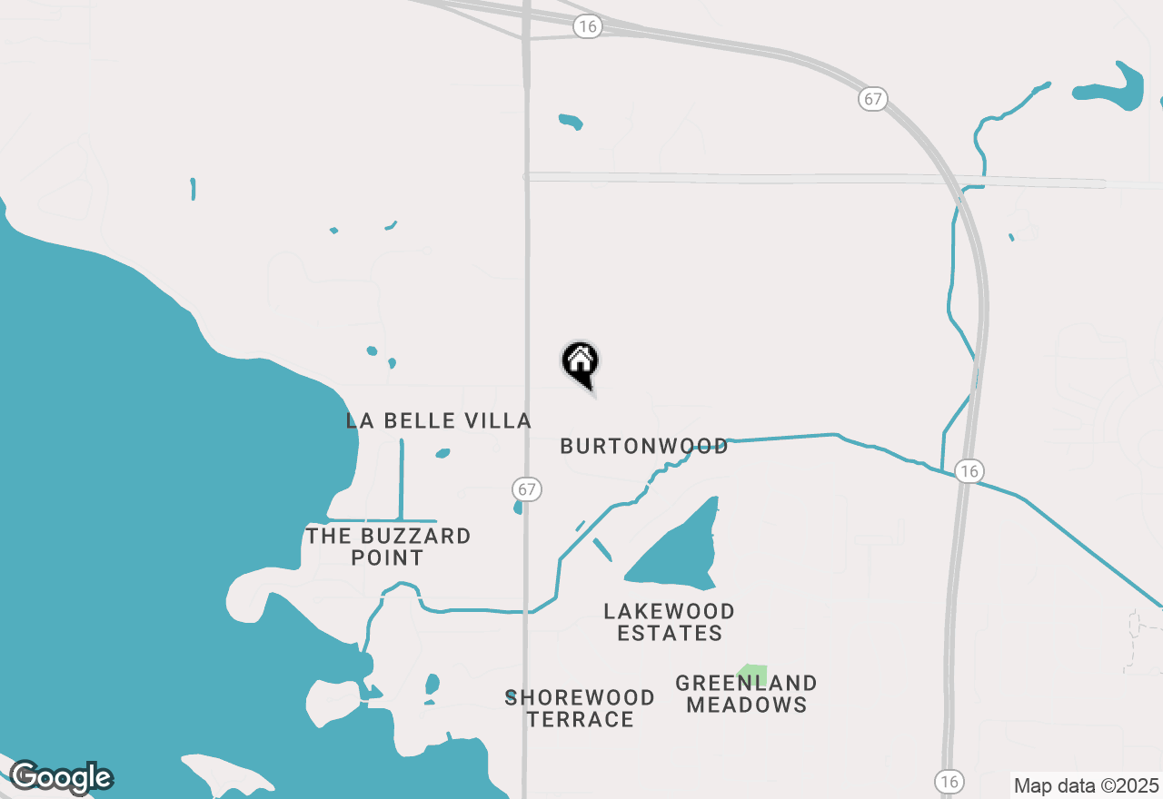 Map of N63W37883 Vista Dr, Oconomowoc, WI 53066