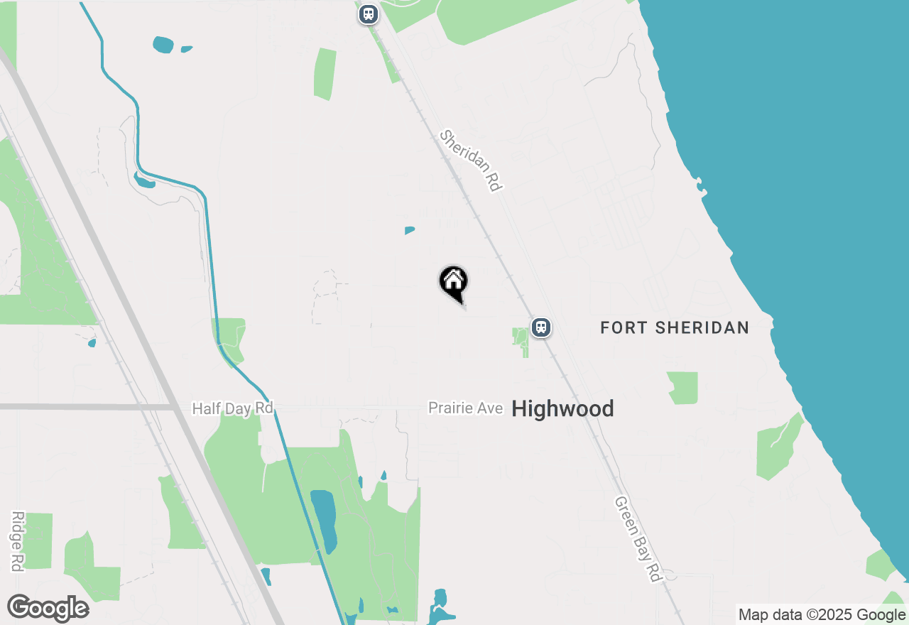 Map of 416 N Central Avenue, Highwood, IL 60040