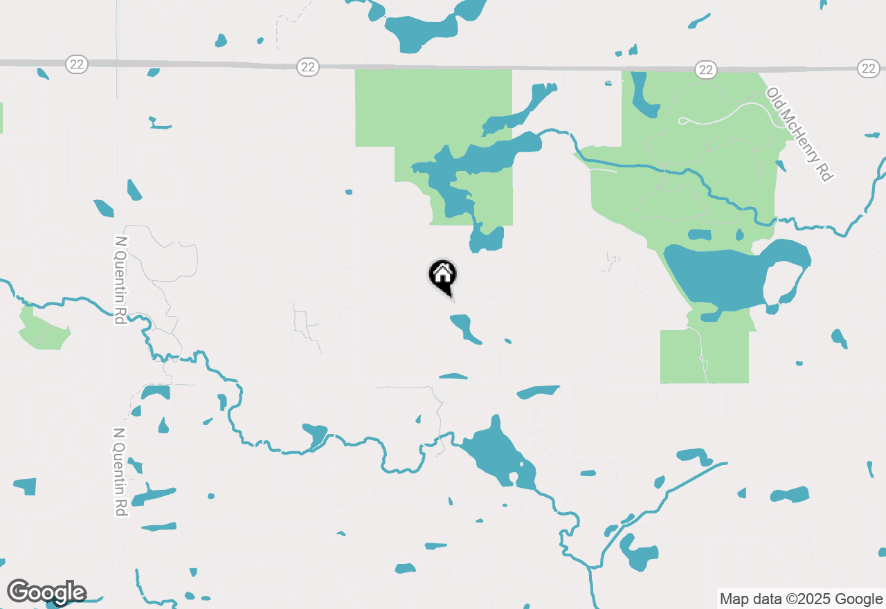 Map of 3920 Beaver Run Drive, Long Grove, IL 60047