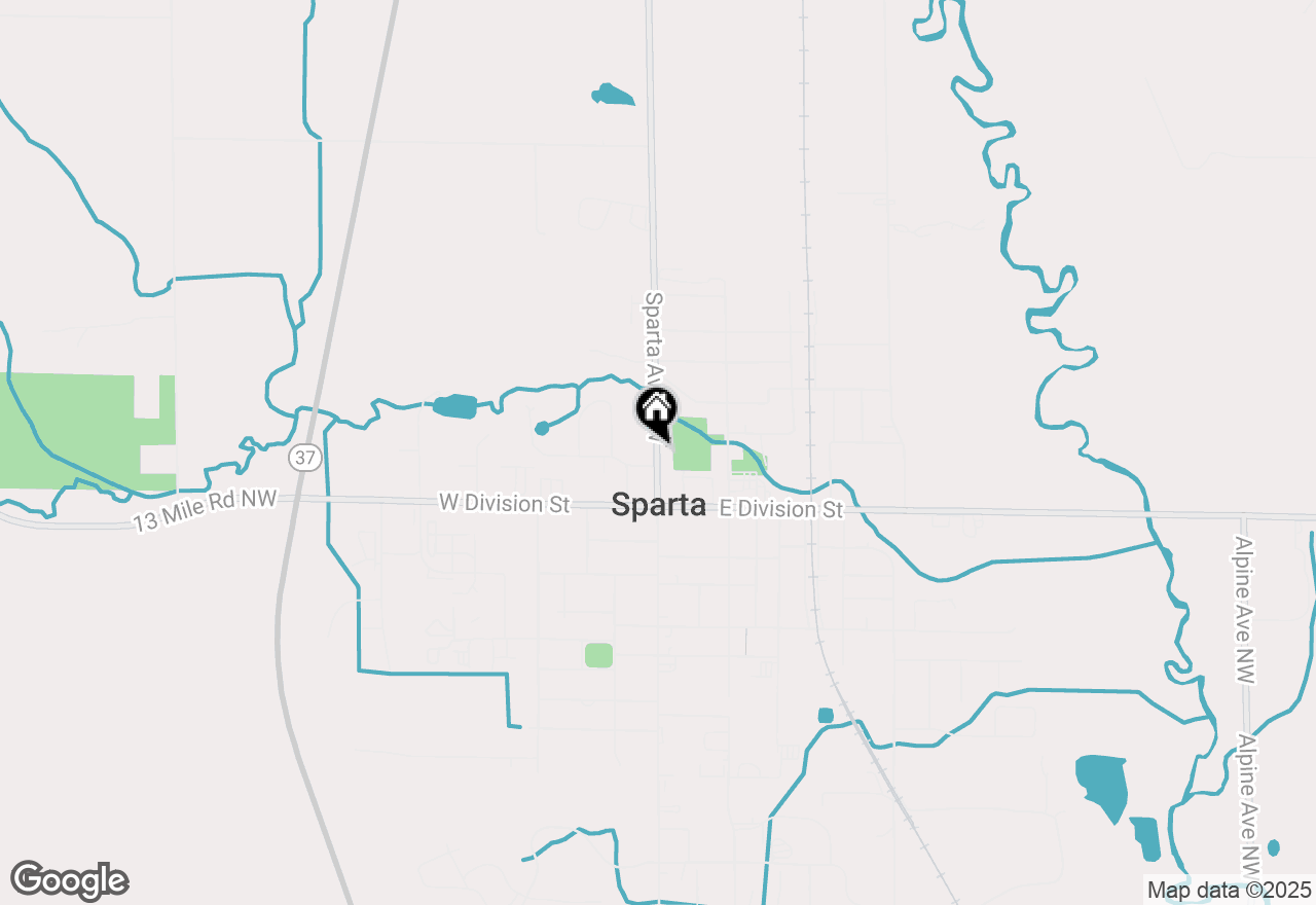 Map of 81 N State Street, Sparta, MI 49345