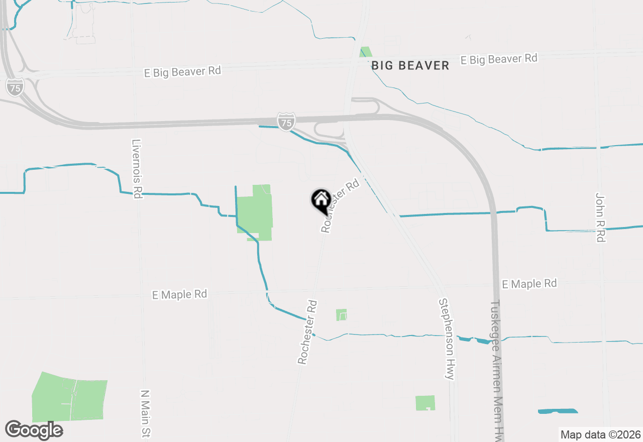 Map of 1976 Kohli Drive, Troy, MI 48083