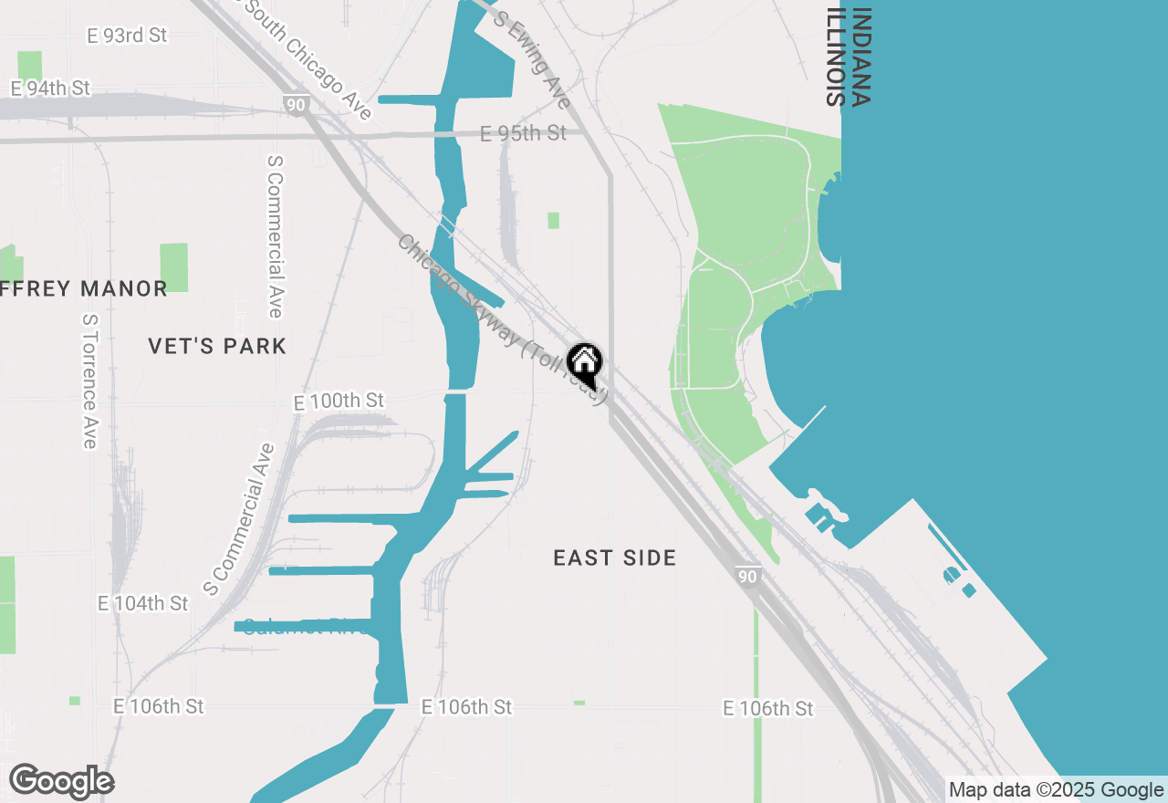 Map of 10016 S Avenue L, Chicago, IL 60617