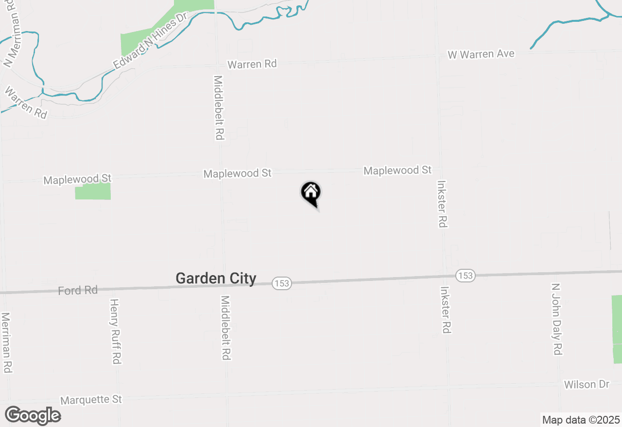 Map of 28526 Block Street, Garden City, MI 48135