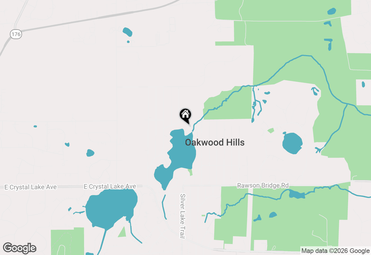 Map of 200 N Shore Drive, Oakwood Hills, IL 60013