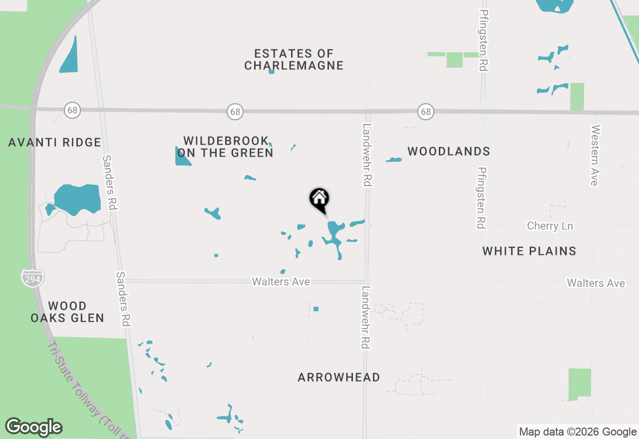Map of 2 The Court Of Harborside Drive #104, Northbrook, IL 60062