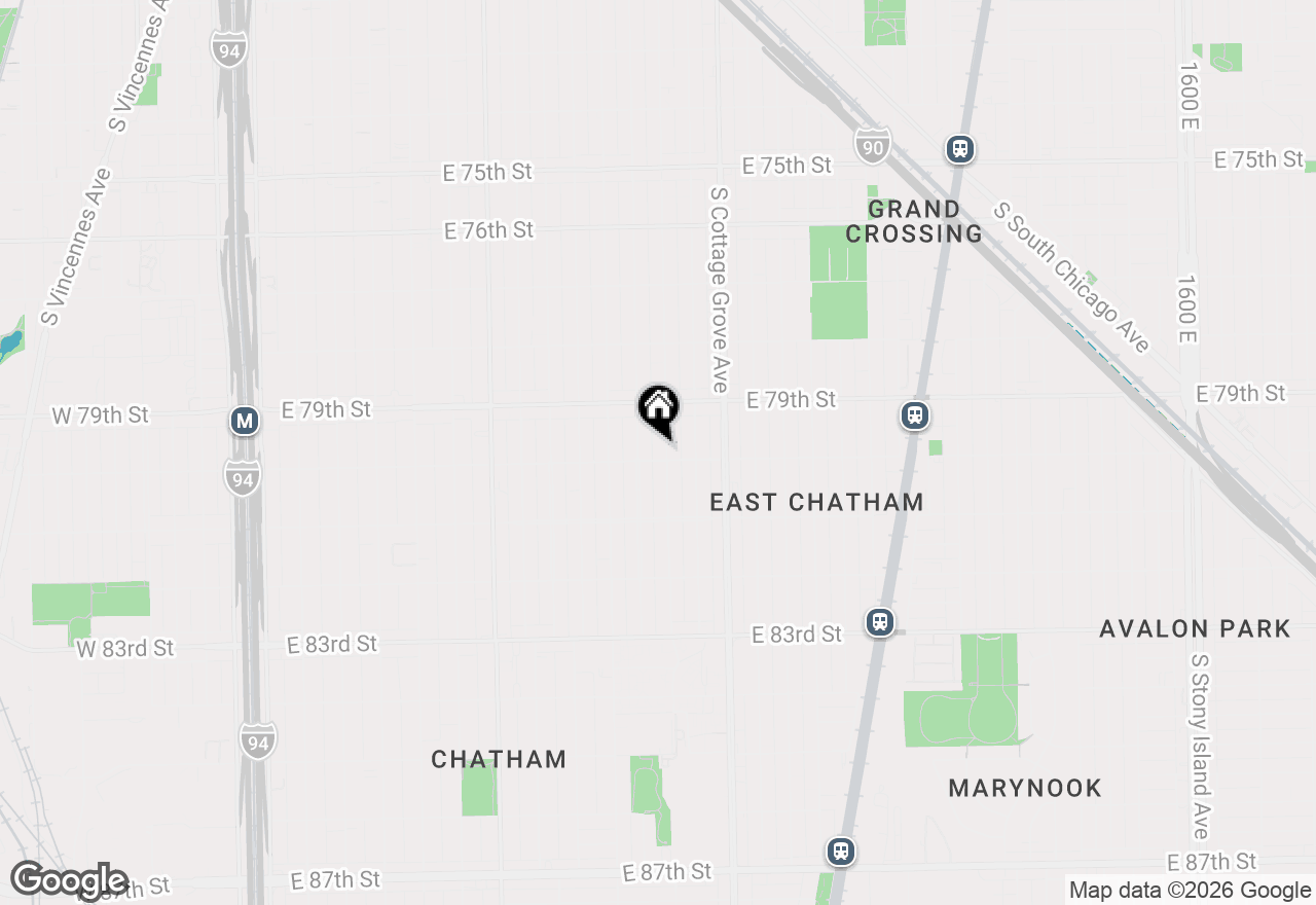 Map of 7952 S Langley Avenue, Chicago, IL 60619