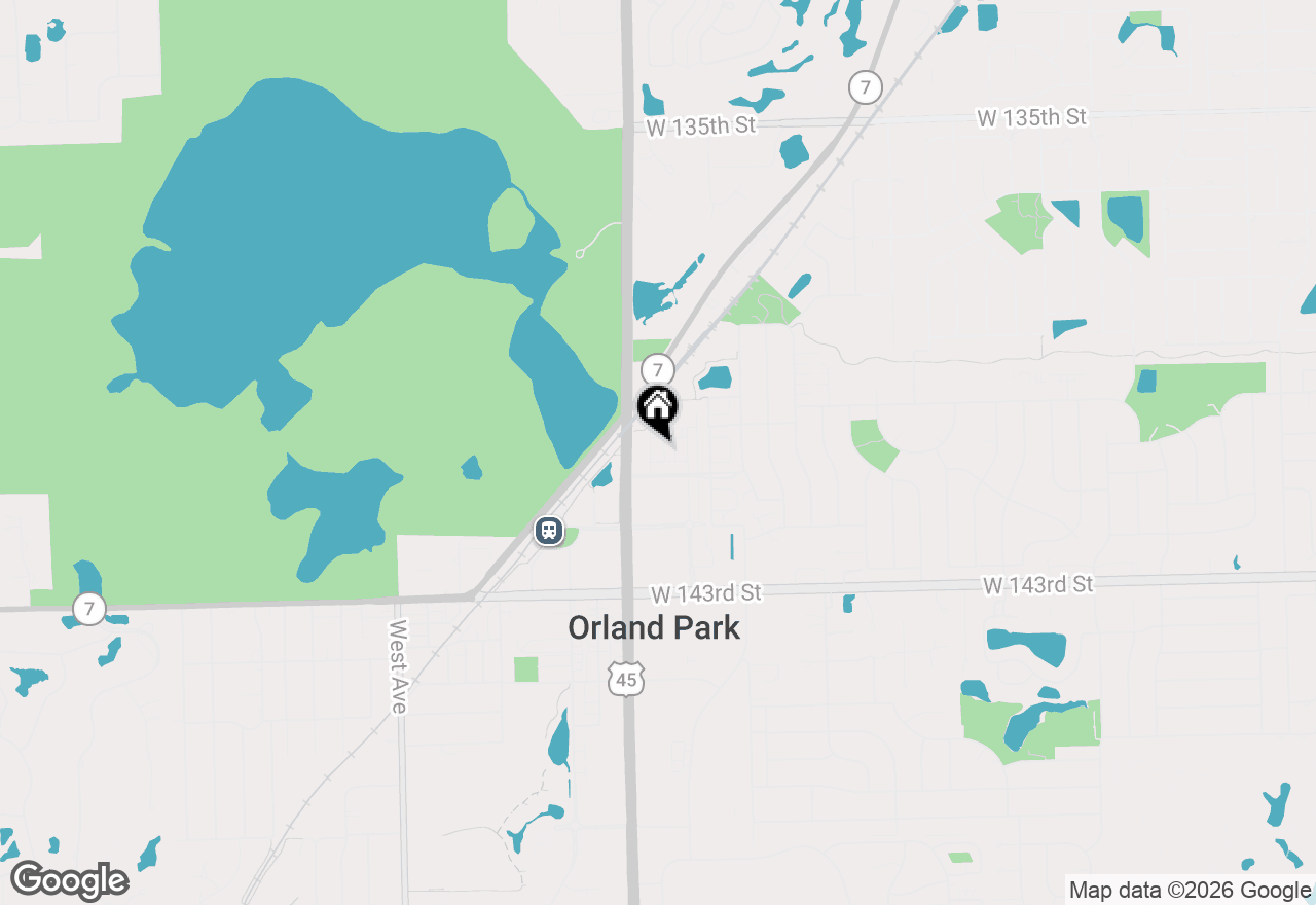 Map of 9560 140th Court #309, Orland Park, IL 60462
