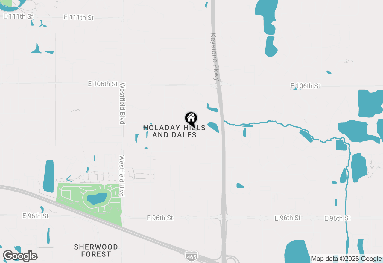 Map of 2906 Brooks Bend Drive, Carmel, IN 46032