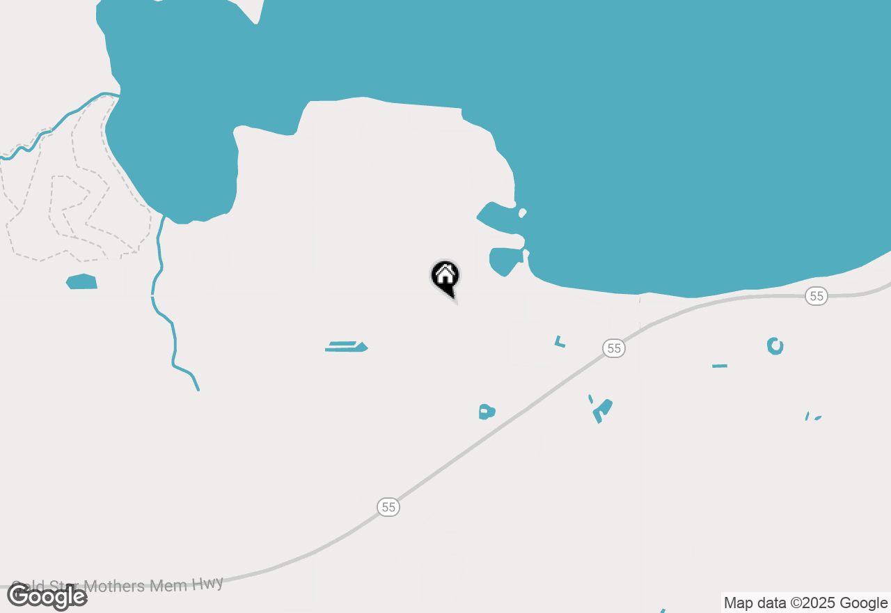 Map of 2007 S Lake Mitchell Drive, Cadillac, MI 49601