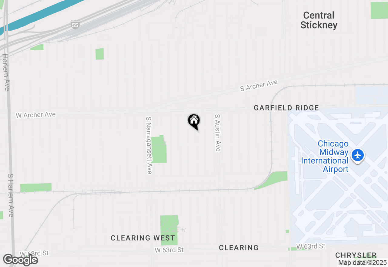 Map of 5619 S Moody Avenue, Chicago, IL 60638