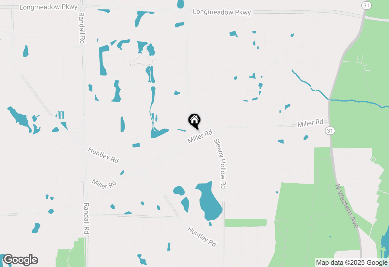 Map of 3105 Shenandoah Drive, Carpentersville, IL 60110