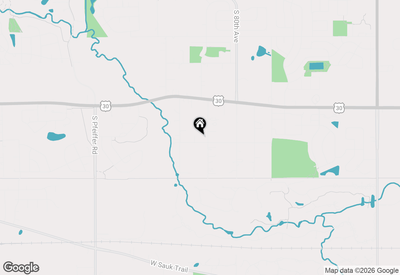 Map of 8206 W Woodvale Road, Frankfort, IL 60423