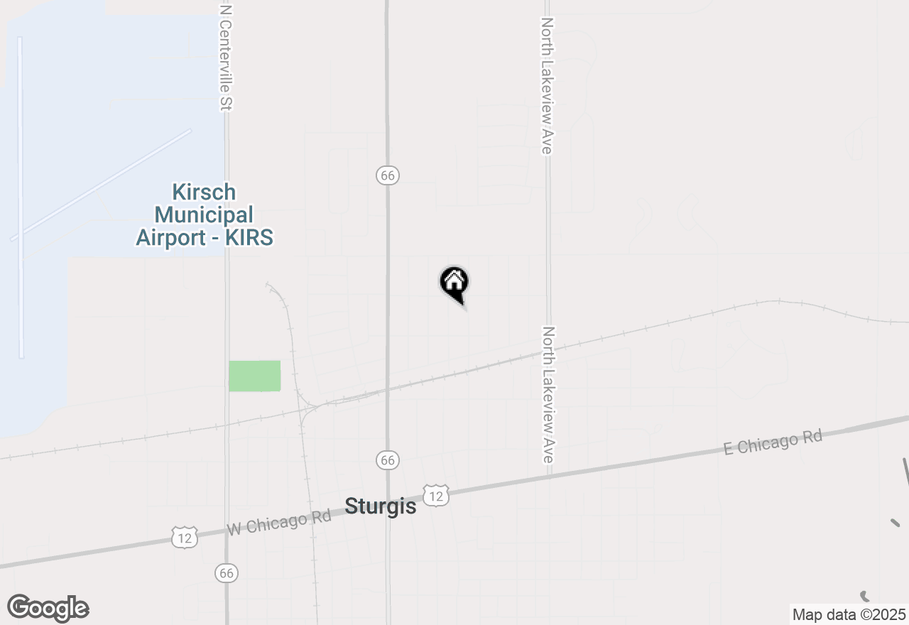 Map of 513 N Fourth Street, Sturgis, MI 49091