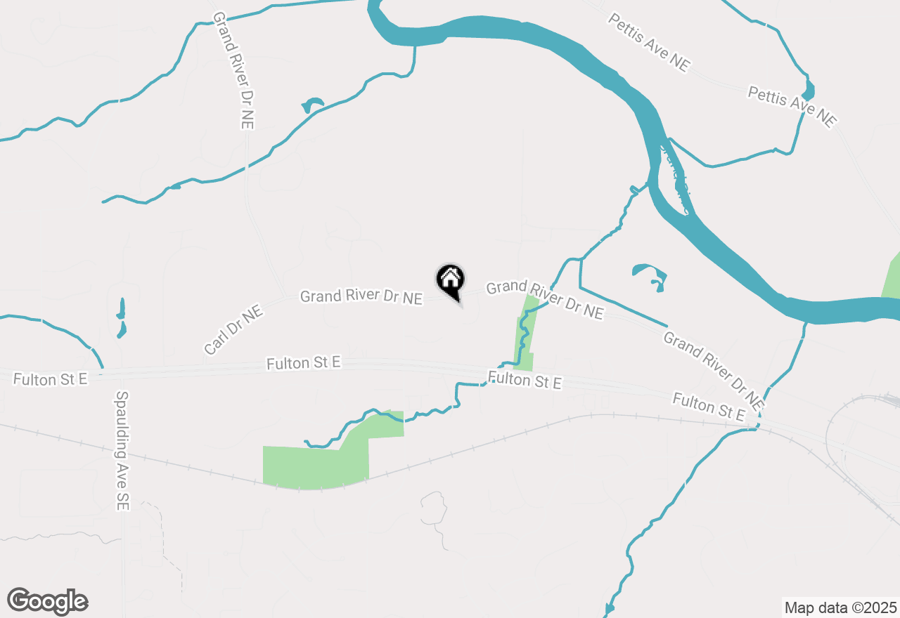 Map of 6024 Grand River Drive Ne, Ada, MI 49301