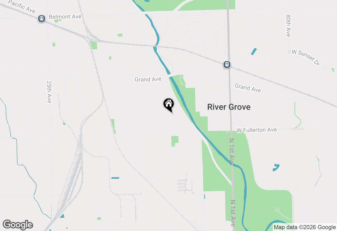 Map of 2504 Leyden Avenue, River Grove, IL 60171