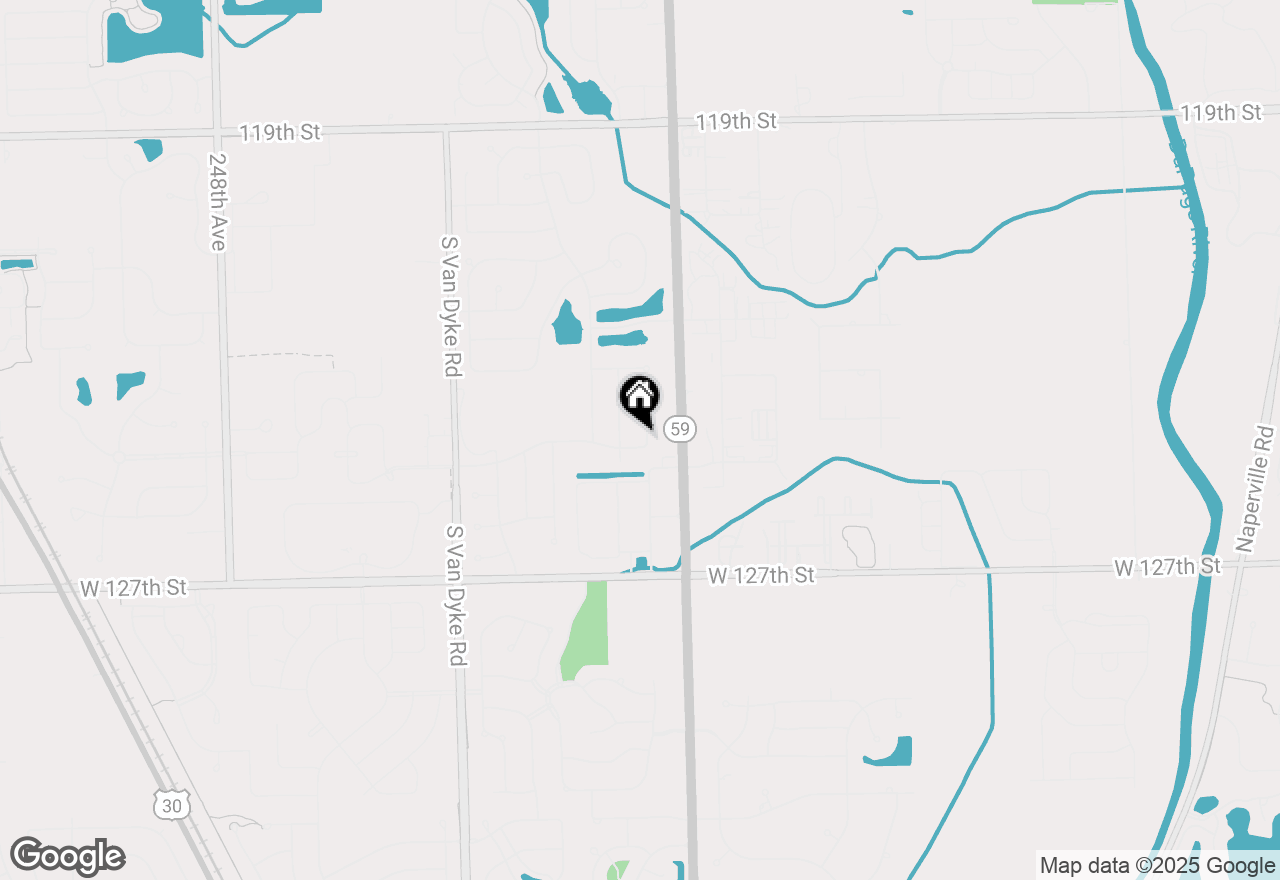 Map of 12440 Falcon Drive S, Plainfield, IL 60585