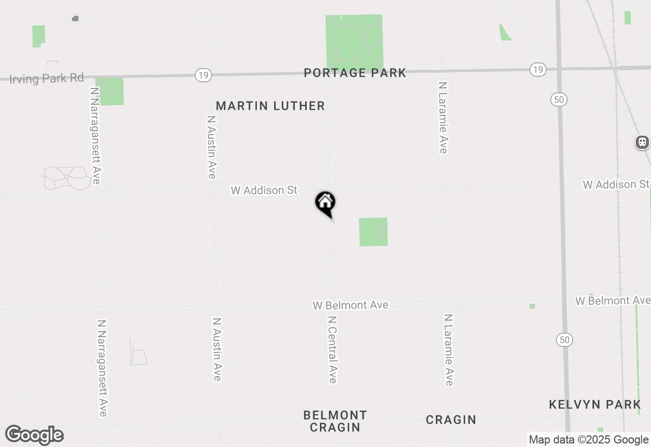 Map of 3448 N Central Avenue, Chicago, IL 60634