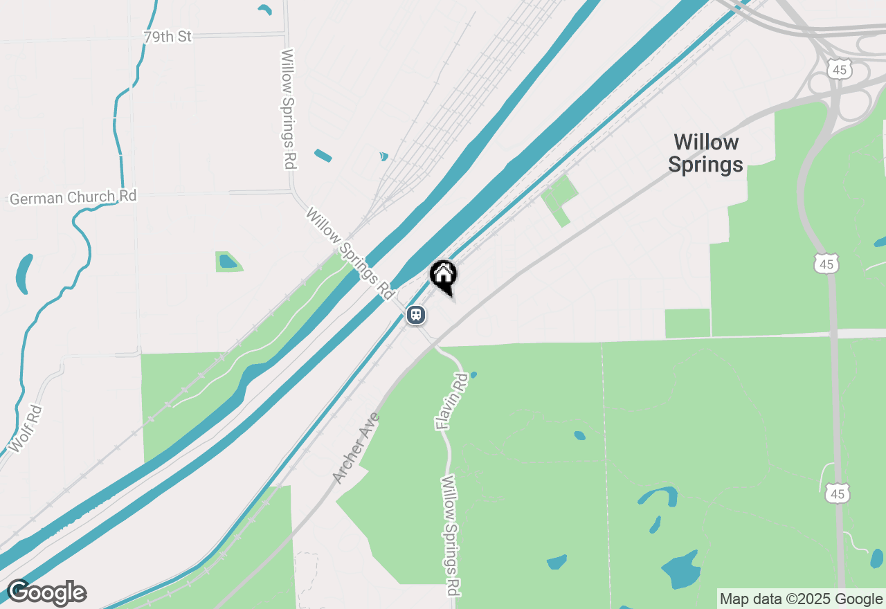 Map of 400 Village Circle #109, Willow Springs, IL 60480