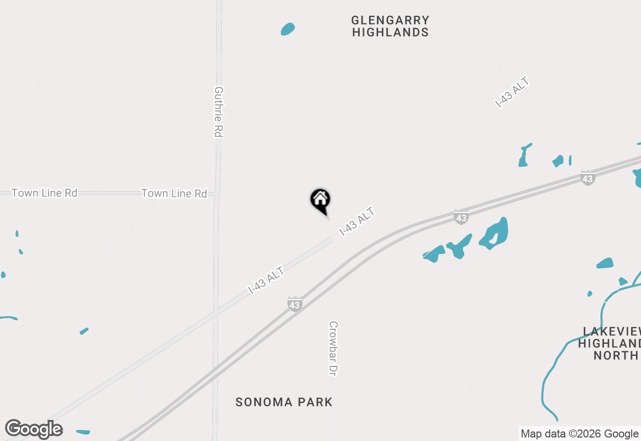 Map of S64W22000 National Ave #LT1, Waukesha, WI 53189