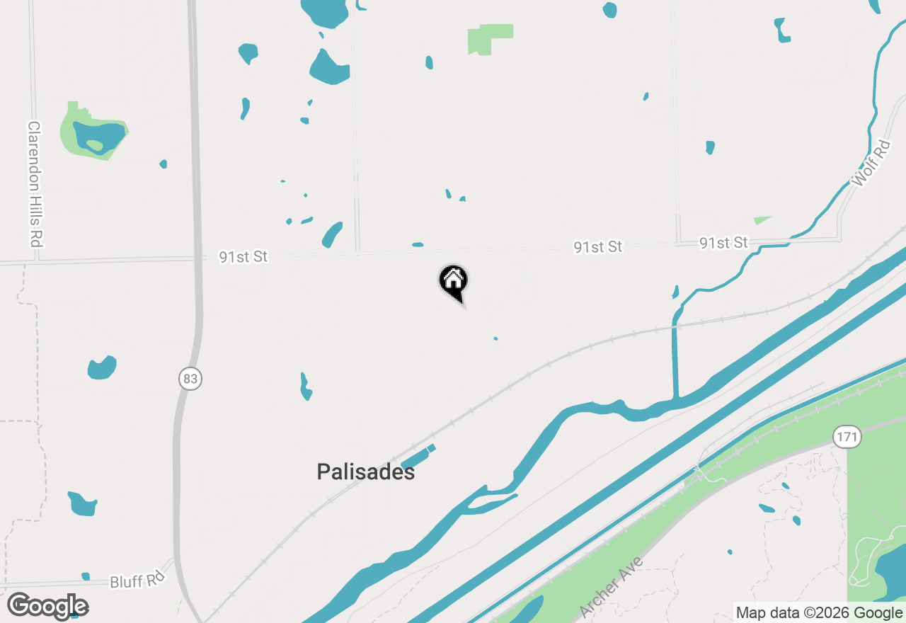 Map of 137 Circle Ridge Drive, Burr Ridge, IL 60527
