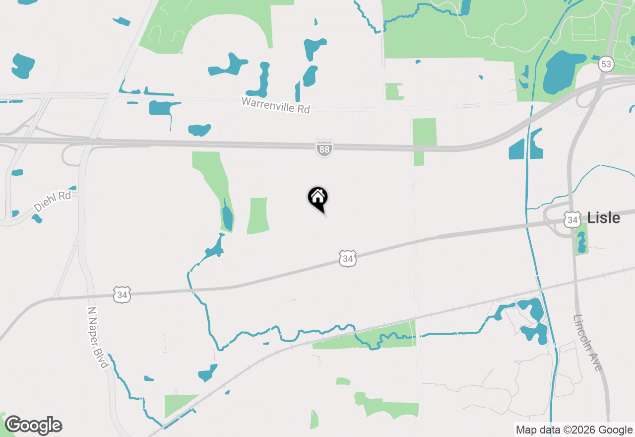 Map of 2300 Old Tavern Road #203, Lisle, IL 60532