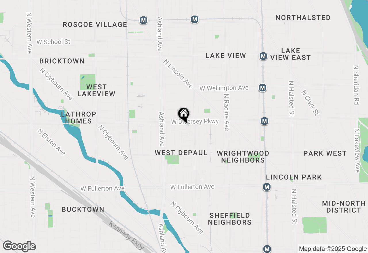 Map of 2720 N Southport Avenue #A, Chicago, IL 60614