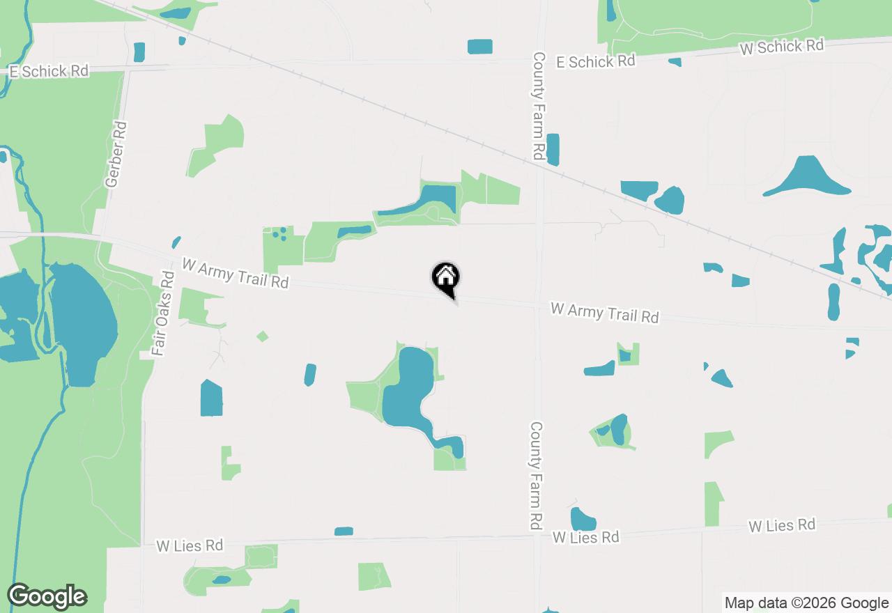 Map of 1053 Rockport Drive, Carol Stream, IL 60188
