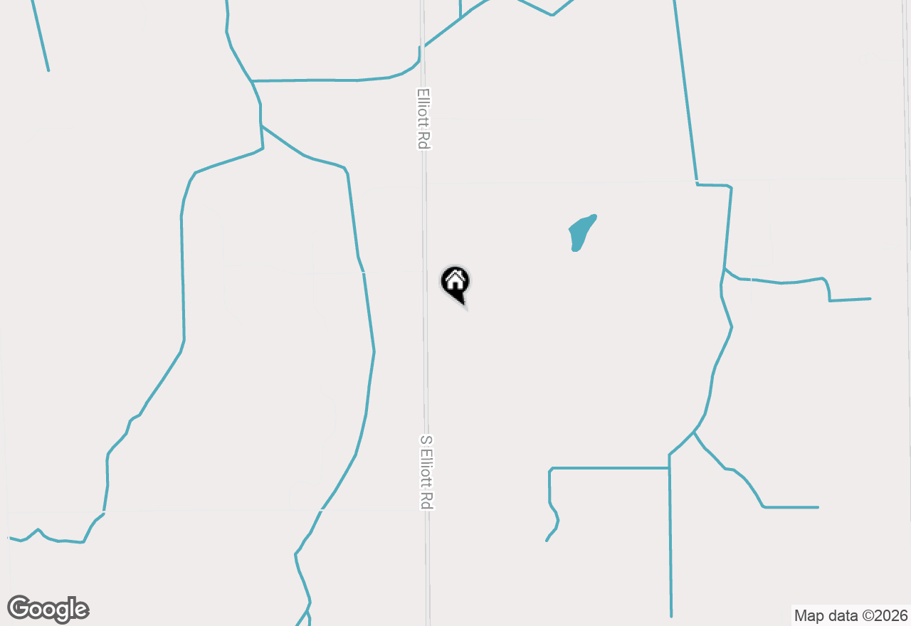 Map of 975 Elliott Road, Fowlerville, MI 48836