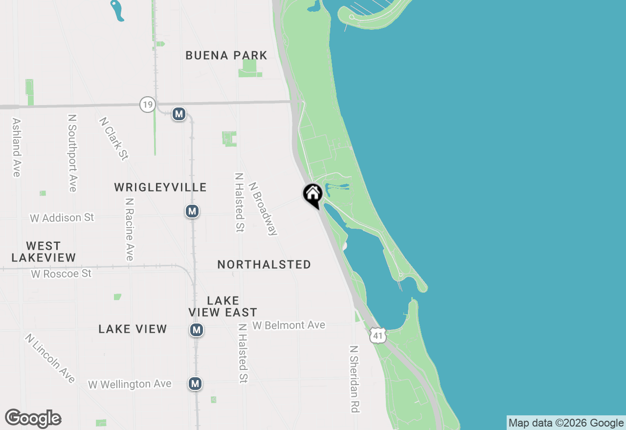 Map of 3530 N Lake Shore Drive #7B, Chicago, IL 60657