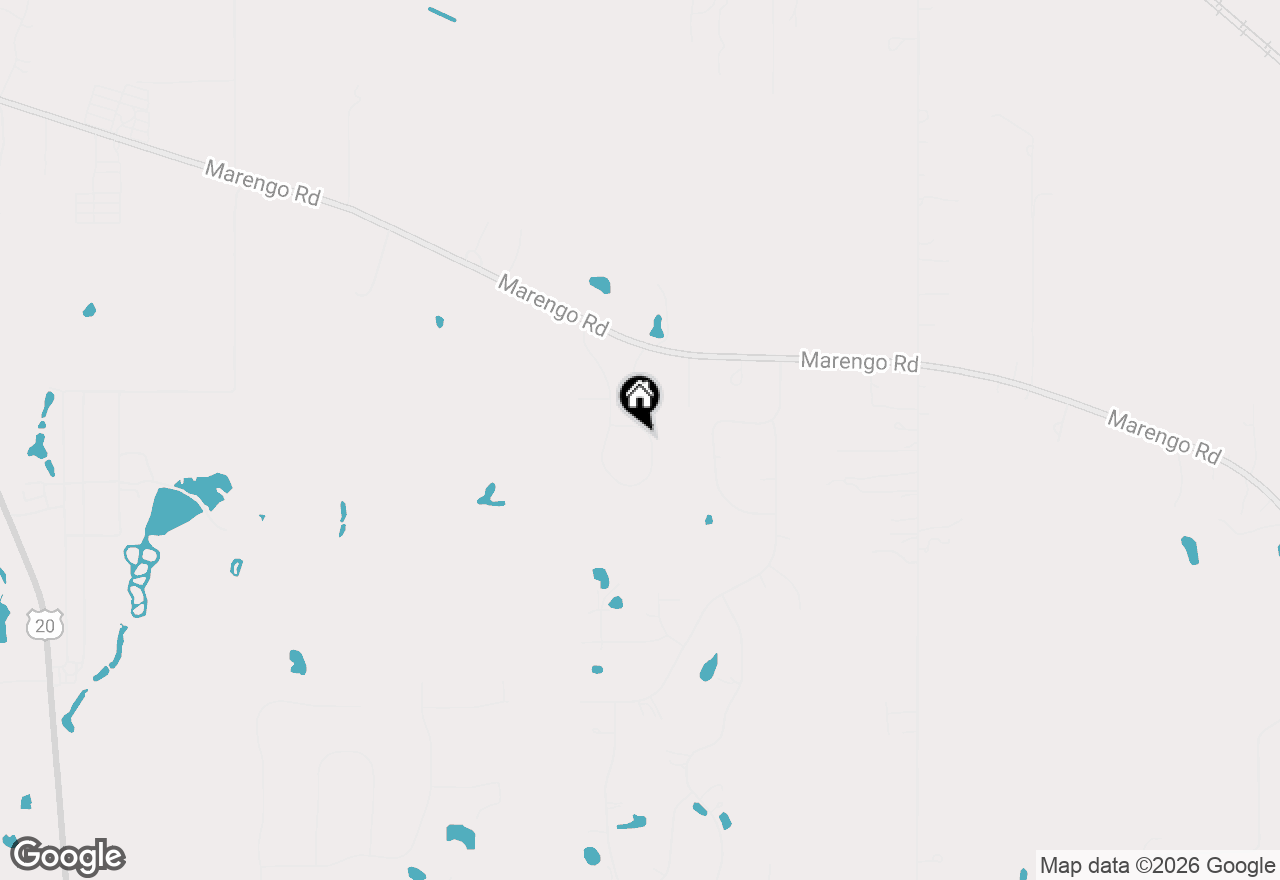 Map of 9513 Mels Way, Union, IL 60180