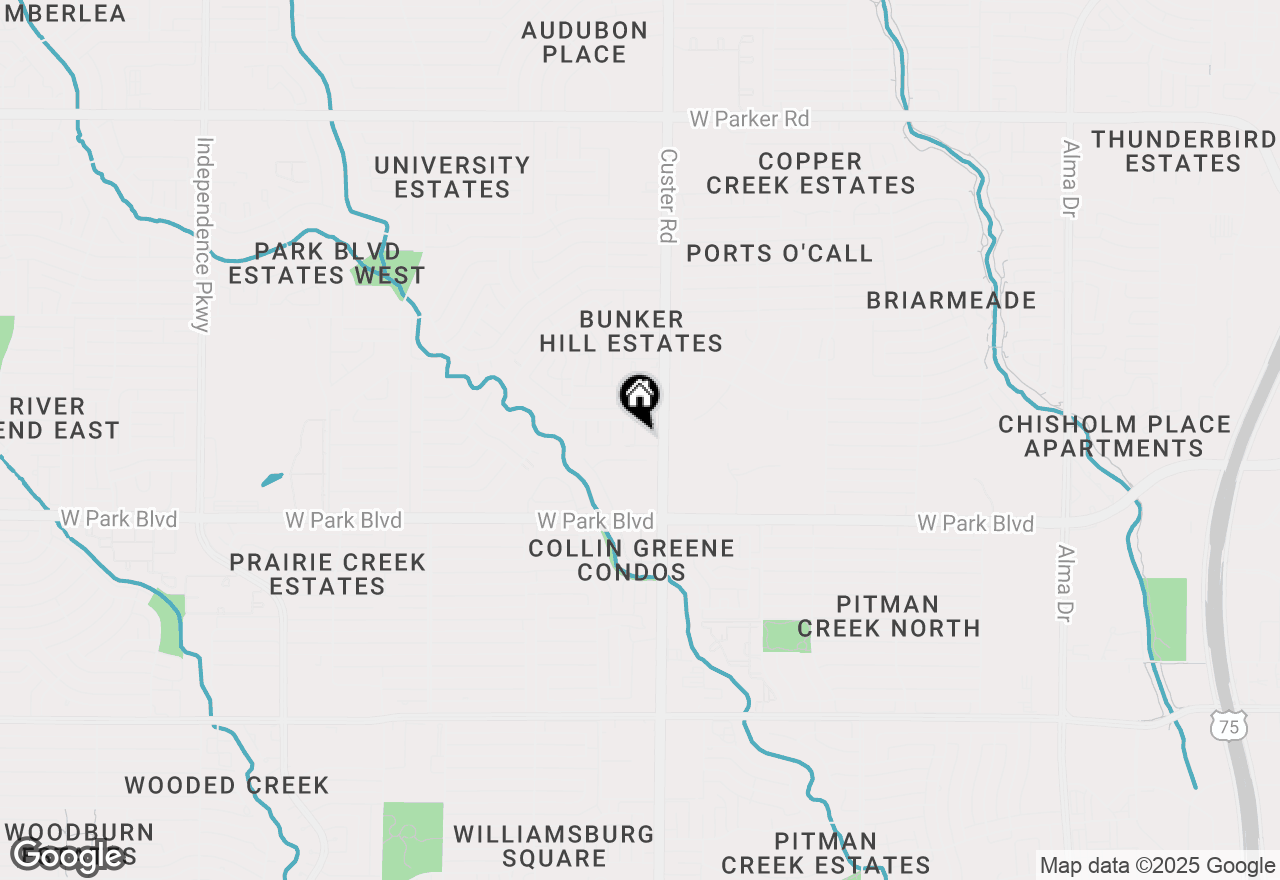 Map of 2405 Bennington Court, Plano, TX 75075