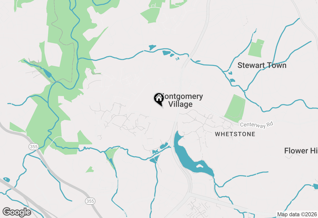 Map of 19570 Village Walk Drive, Montgomery Village, MD 20886