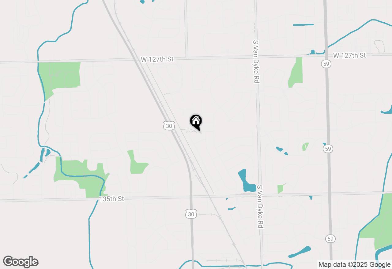 Map of 24725 Hanover Court, Plainfield, IL 60585