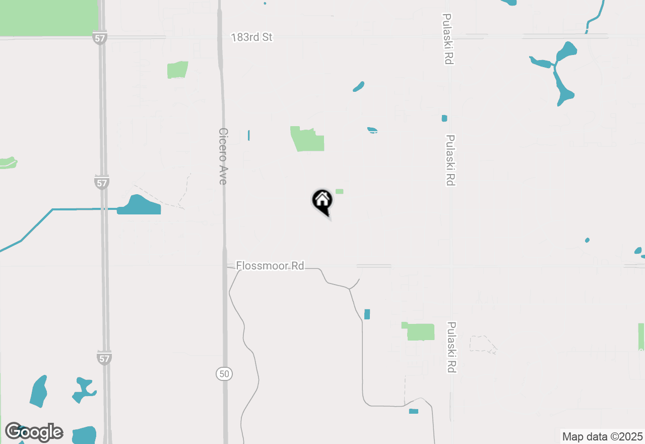 Map of 4423 189th Street, Country Club Hills, IL 60478