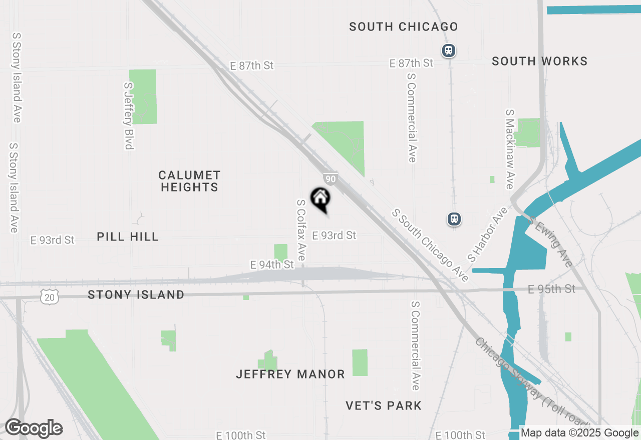 Map of 9225 S Saginaw Avenue, Chicago, IL 60617