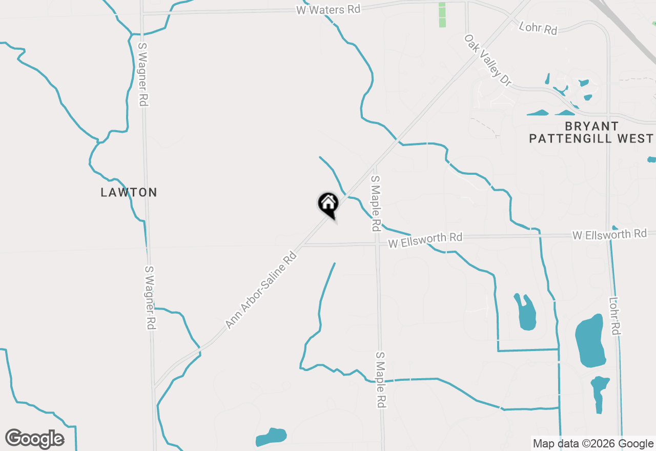 Map of 3909 Ann Arbor-saline Road, Ann Arbor, MI 48103