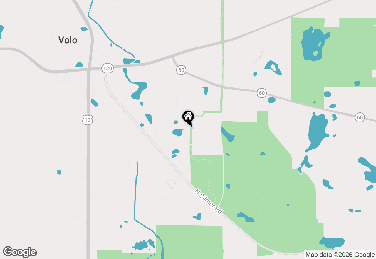 Map of 843 Brahms Road, Volo, IL 60073