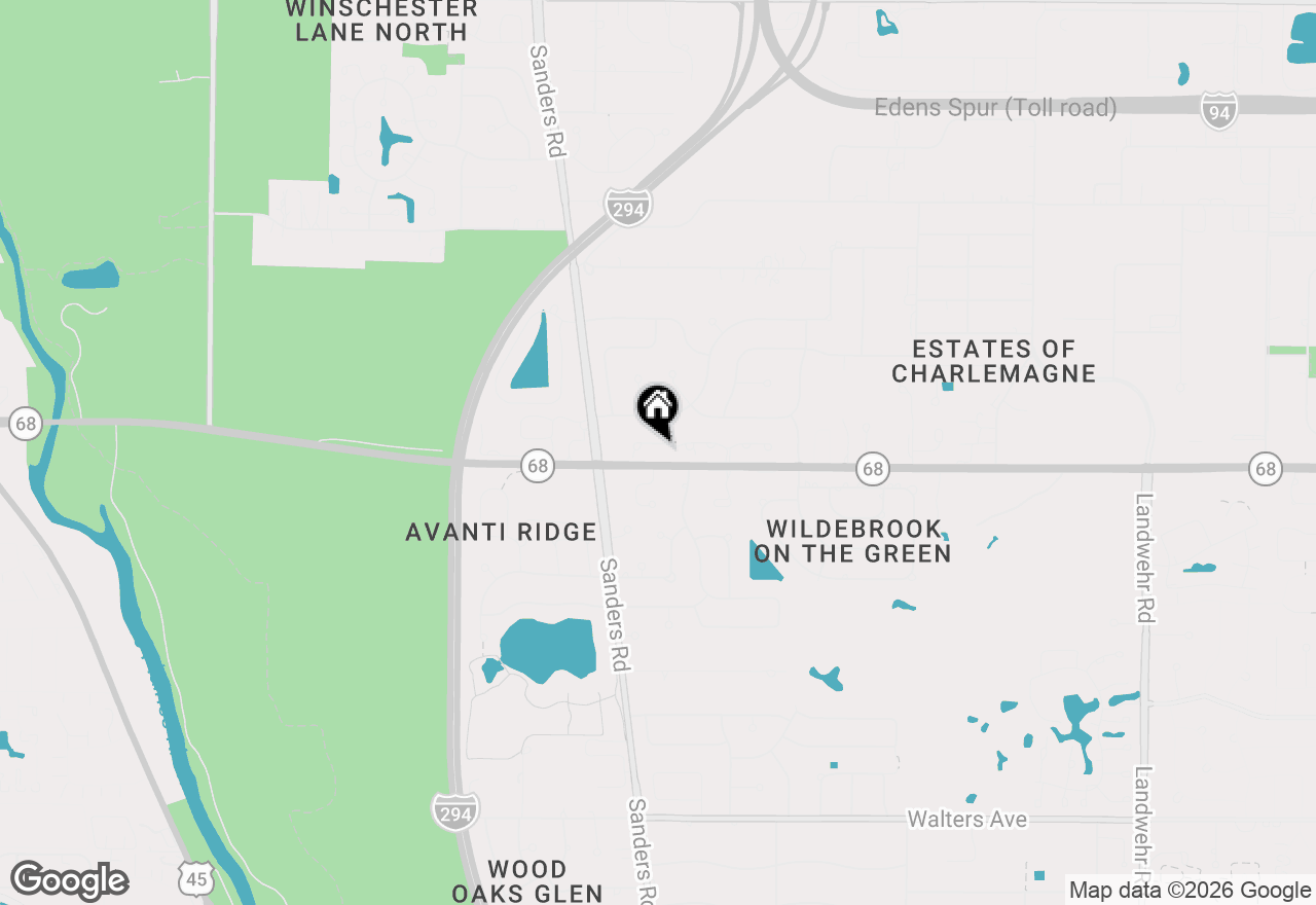Map of 4000 Dundee Road #107, Northbrook, IL 60062