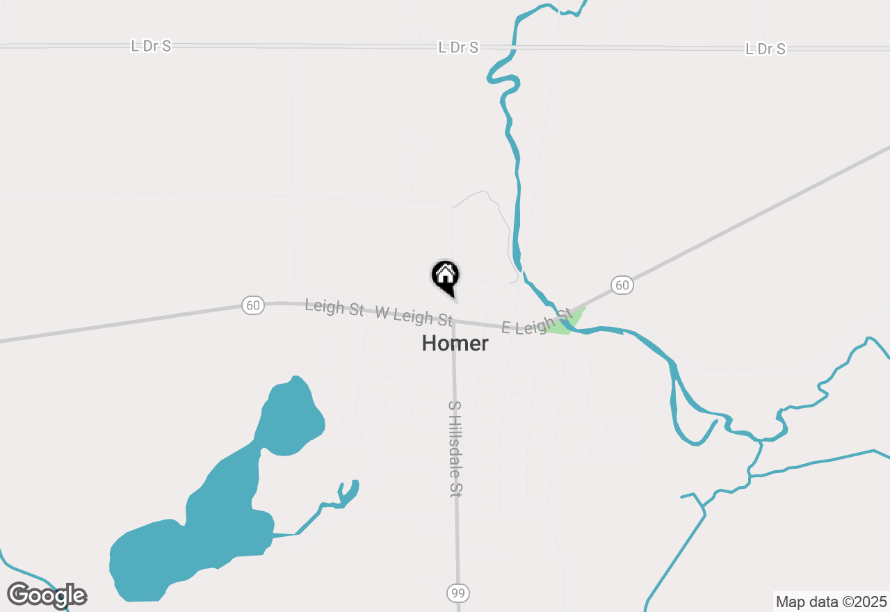 Map of 6055 N M 99, Homer, MI 49245