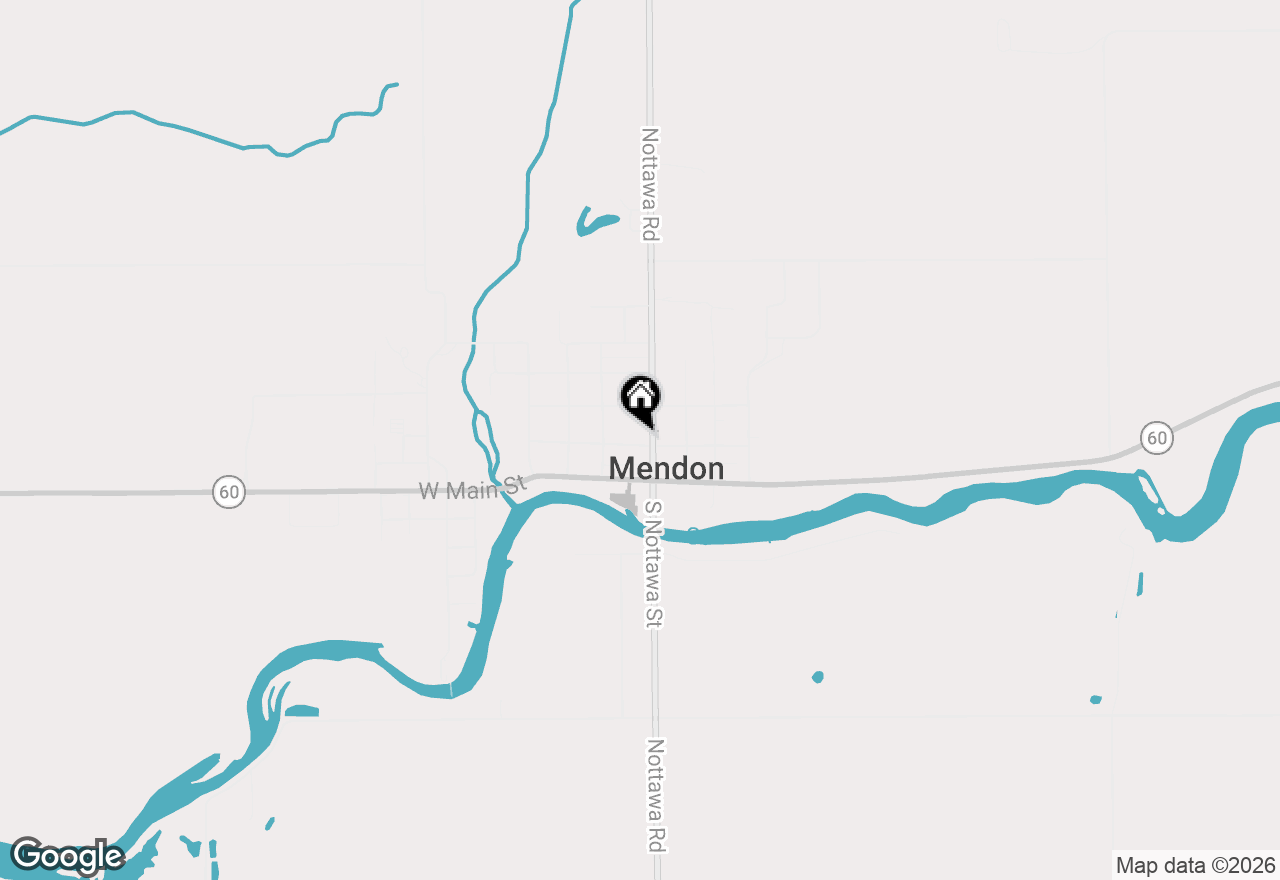 Map of 106 W State Street, Mendon, MI 49072