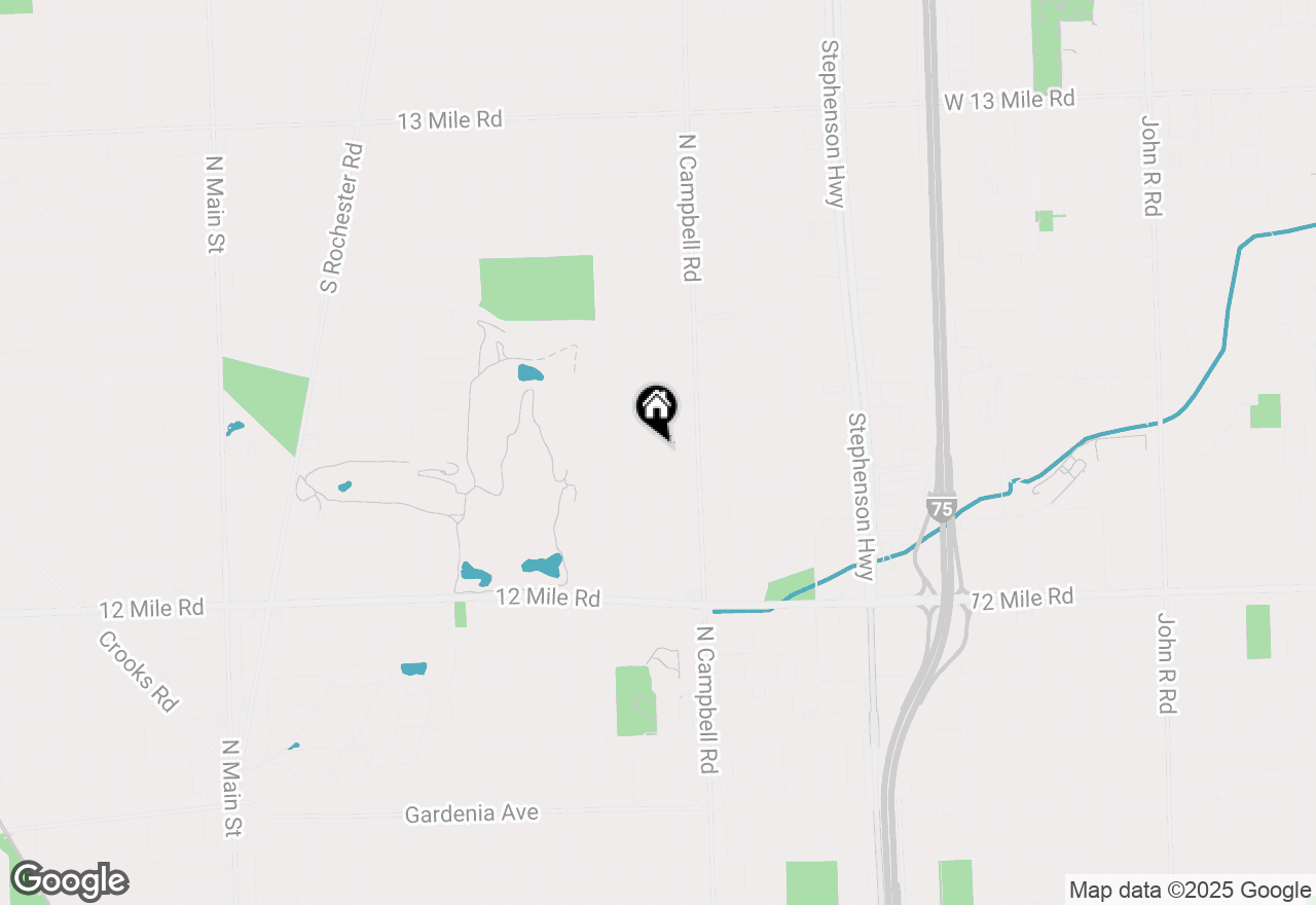 Map of 2217 N Wilson Avenue, Royal Oak, MI 48073