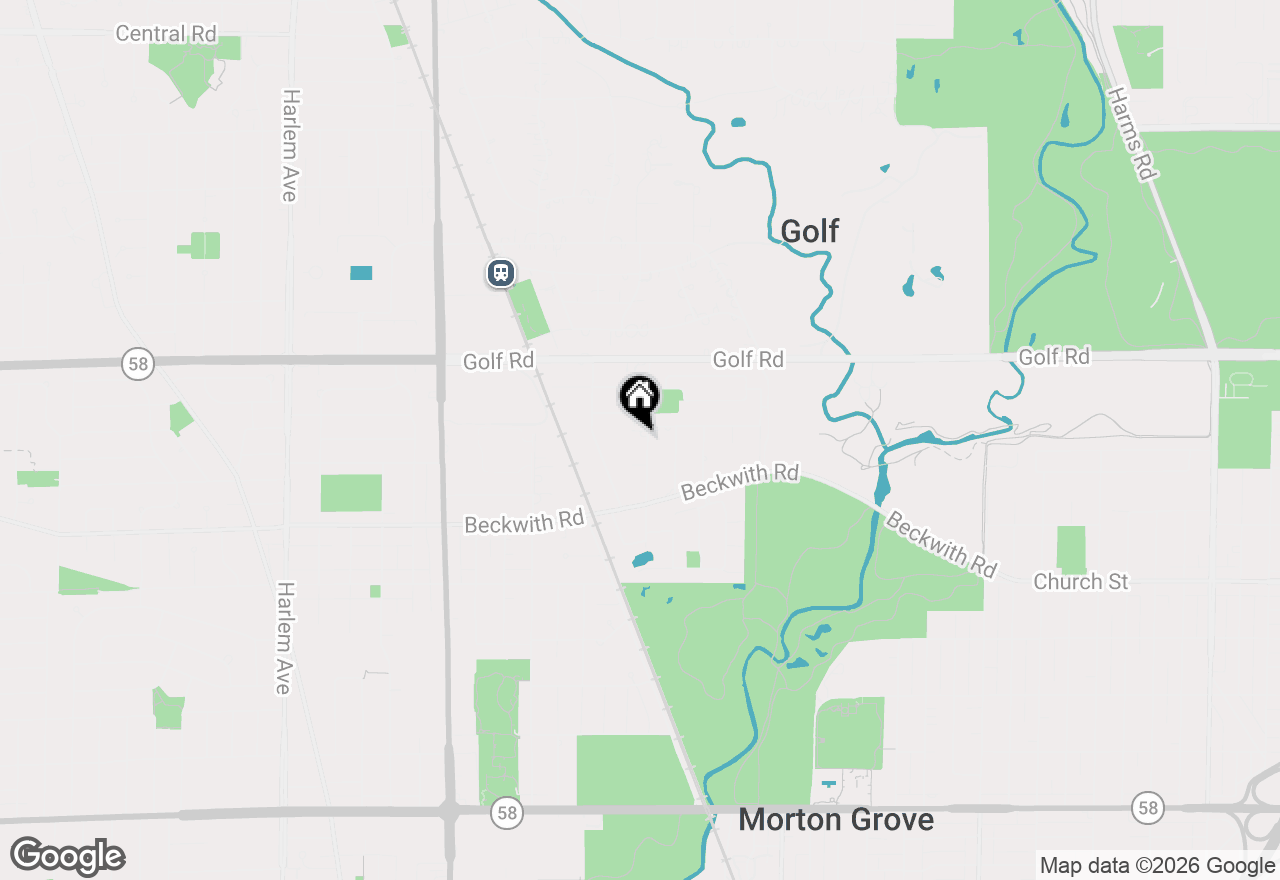Map of 9430 Nashville Avenue, Morton Grove, IL 60053