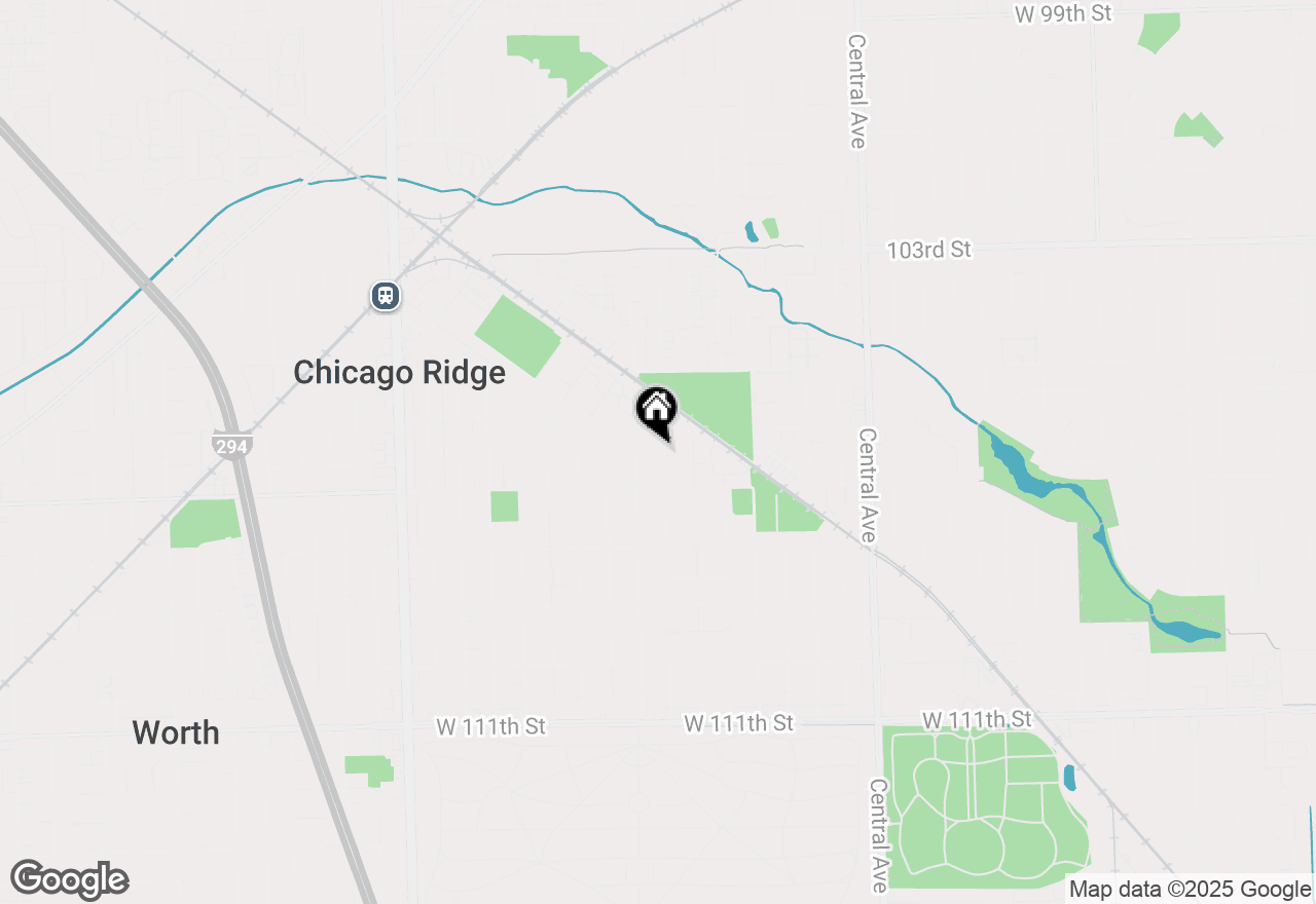 Map of 10618 Mason Avenue, Chicago Ridge, IL 60415