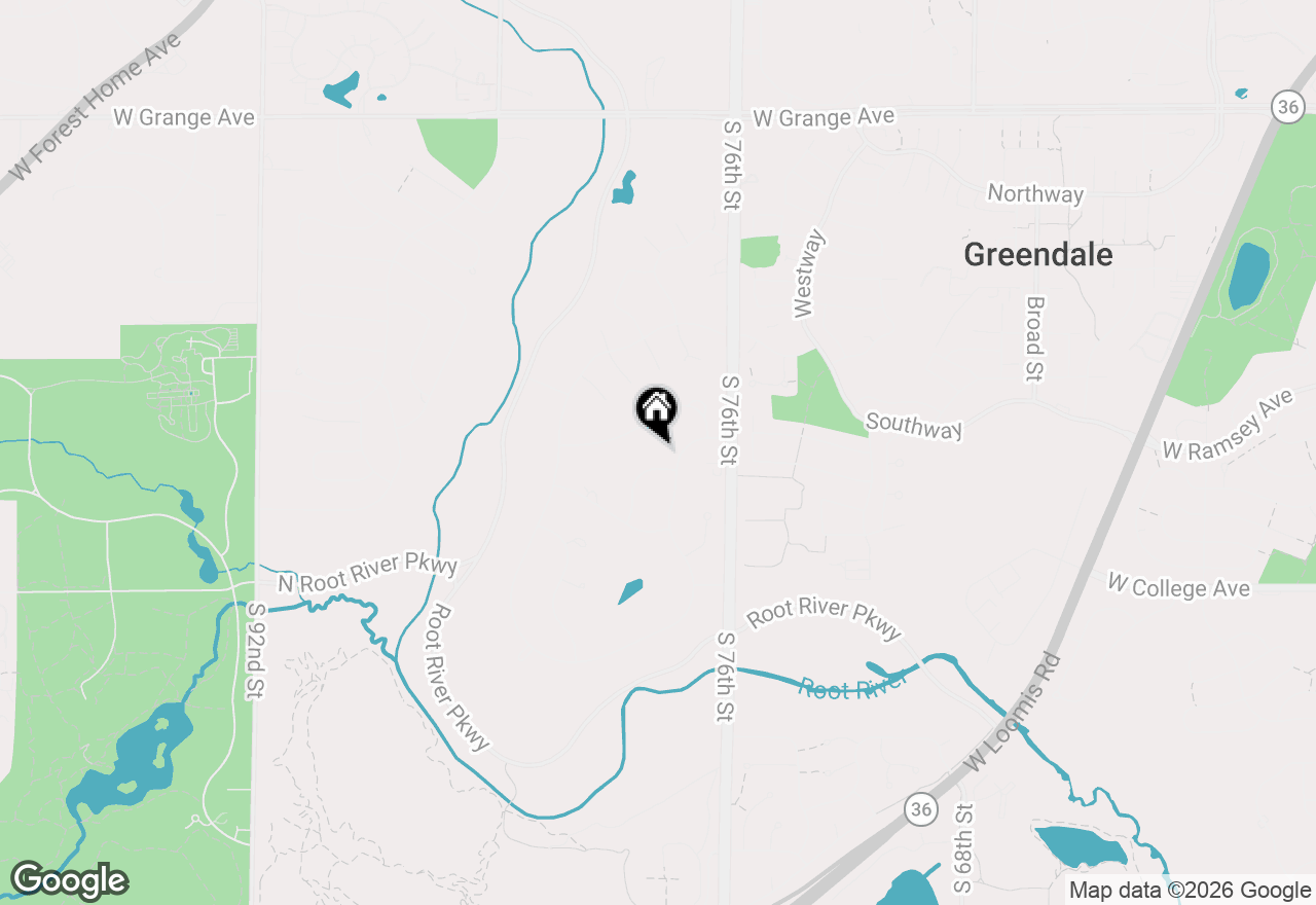 Map of 6211 Fisher Ln, Greendale, WI 53129