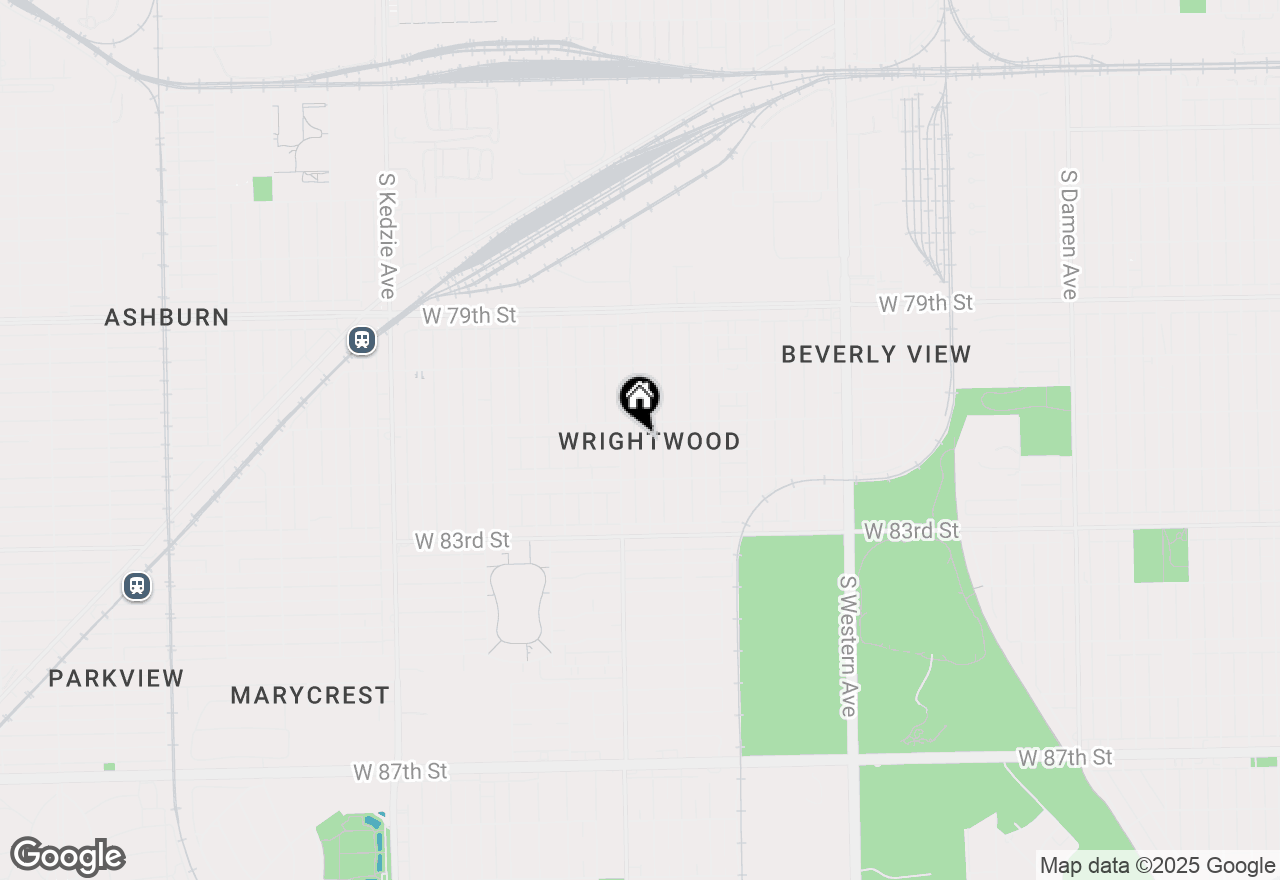 Map of 8116 S Fairfield Avenue, Chicago, IL 60652